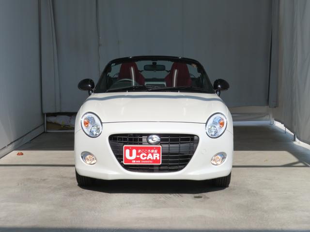 コペンセロ　　　　オートエアコン　パワーウィンドウ　１年間無料保証運転席・助手席シートヒーター　キーフリー　整備記録簿　ターボエンジン　運転席エアバッグ　ＬＥＤヘットランプ　ＡＢＳ　アルミホイール　衝突安全ボディ　ワンオーナーカー　元試乗車　アイドリングストップ（三重県）の中古車