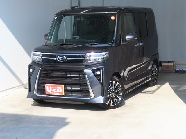 タントカスタムRSリミテッド バックカメラ ETC 1年間無料保証電動パーキングブレーキ コーナーセンサー 純正9型ディスプレイオーディオ HDMI接続 Bluetooth対応 運転席・助手席シートヒーター 両側パワースライドドア 地デジ キーフリー オートエアコン(三重県)の中古車