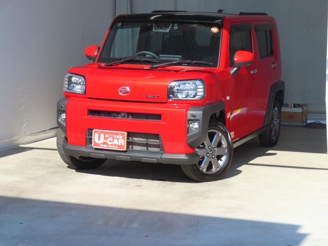 タフトGターボ 4WD CVT パノラマカメラ 1年間無料保証電動パーキングブレーキ コーナーセンサー USB接続 地デジ Bluetooth対応 パノラマルーフ ETC 純正9型ディスプレイオーディオ 前後ドラレコ キーフリー HDMI接続 オートエアコン(三重県)の中古車