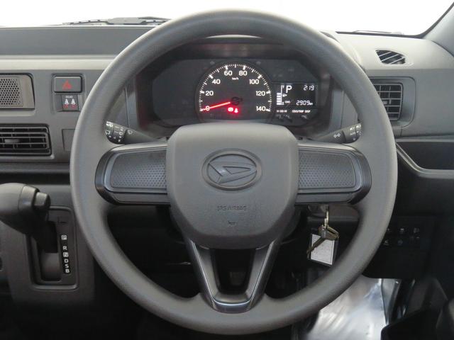 ハイゼットカーゴDX 2WD CVT キーレスエントリー 1年間無料保証アイドリングストップ コーナーセンサー マニュアルエアコン パワーウィンドウ レベリング AM/FMラジオ 運転席助手席エアバック 衝突安全ボディ 1オーナー車 両側スライドドア オートライト 記録簿(三重県)の中古車