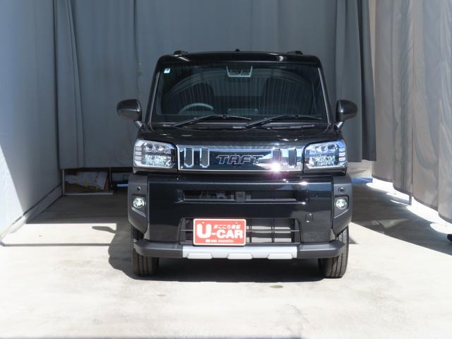 タフトGターボ クロムベンチャー 届出済未使用車 1年間無料保証電動パーキングブレーキ コーナーセンサー アダクティブクルーズコントロール 電動格納ドアミラー オートエアコン レーンアシスト ワンオーナー車 バックカメラ 運転席・助手席シートヒーター キーフリー(三重県)の中古車