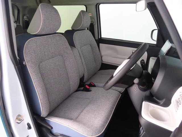 ムーヴキャンバスストライプスＧ　　届出済未使用車　キーフリー　１年間無料保証電動パーキングブレーキ　コーナーセンサー　両側パワースライドドア　純正９型ディスプレイオーディオ　運転席・助手席シートヒーター　バックカメラ　地デジ　試乗車ＵＰ　Ｂｌｕｅｔｏｏｔｈ対応　ＨＤＭＩ接続（三重県）の中古車