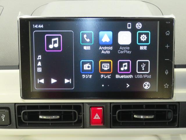 ムーヴキャンバスストライプスＧ　　届出済未使用車　キーフリー　１年間無料保証電動パーキングブレーキ　コーナーセンサー　両側パワースライドドア　純正９型ディスプレイオーディオ　運転席・助手席シートヒーター　バックカメラ　地デジ　試乗車ＵＰ　Ｂｌｕｅｔｏｏｔｈ対応　ＨＤＭＩ接続（三重県）の中古車