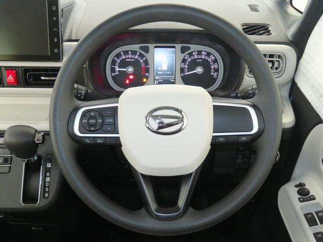 ムーヴキャンバスストライプスＧ　　届出済未使用車　キーフリー　１年間無料保証電動パーキングブレーキ　コーナーセンサー　両側パワースライドドア　純正９型ディスプレイオーディオ　運転席・助手席シートヒーター　バックカメラ　地デジ　試乗車ＵＰ　Ｂｌｕｅｔｏｏｔｈ対応　ＨＤＭＩ接続（三重県）の中古車