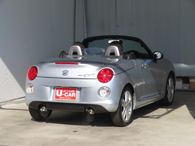 コペンセロ運転席・助手席シートヒーター キーフリー 整備記録簿 ターボ LEDヘットランプ ABS アルミホイール 衝突安全ボディ 元ディーラー試乗車 アイドリングストップ プッシュ式エンジンスターター(三重県)の中古車