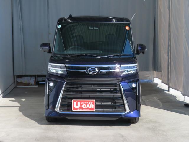 タントカスタムX パノラマカメラ パワーウィンドウ 1年間無料保証電動パーキングブレーキ コーナーセンサー 1オーナー アイドリングS 展示車 電動格納式ミラー 衝突安全ボディ LEDヘッドライト 両側パワースライドドア 運転席・助手席シートヒーター キーフリー(三重県)の中古車