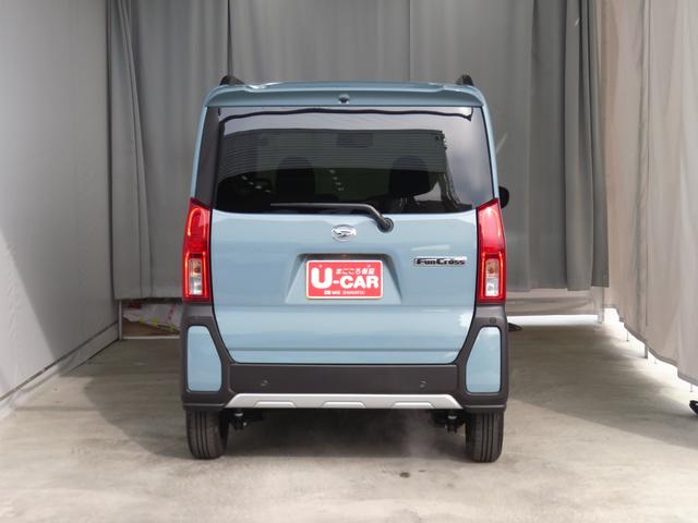 タントファンクロス　　運転席・助手席シートヒーター　１年間無料保証電動パーキングブレーキ　コーナーセンサー　純正９型ディスプレイオーディオ　バックカメラ　Ｂｌｕｅｔｏｏｔｈ　電動格納ドアミラー　展示車　両側パワースライドドア　キーフリー　オートエアコン　ＨＤＭＩ接続（三重県）の中古車