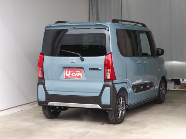 タントファンクロス　　運転席・助手席シートヒーター　１年間無料保証電動パーキングブレーキ　コーナーセンサー　純正９型ディスプレイオーディオ　バックカメラ　プッシュスタート　電動格納ドアミラー　展示車　両側パワースライドドア　Ｂｌｕｅｔｏｏｔｈ対応　ＨＤＭＩ接続（三重県）の中古車