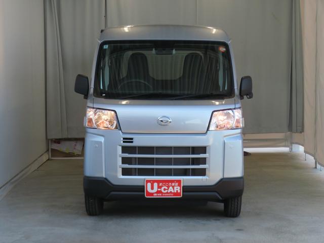 ハイゼットカーゴＤＸ　　　２ＷＤ　ＣＶＴ　マニュアルエアコン　１年間無料保証コーナーセンサー　アイドリングストップ　キーレスエントリー　運転席助手席エアバック　オートライト　記録簿　ＡＢＳ　試乗車ＵＰ　パワーウィンドウ　レベリング　ＡＭ／ＦＭラジオ（三重県）の中古車