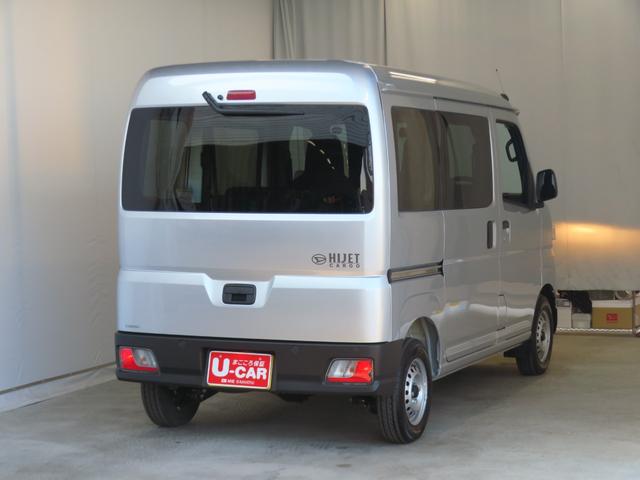 ハイゼットカーゴＤＸ　　　２ＷＤ　ＣＶＴ　マニュアルエアコン　１年間無料保証コーナーセンサー　アイドリングストップ　キーレスエントリー　運転席助手席エアバック　オートライト　記録簿　ＡＢＳ　試乗車ＵＰ　パワーウィンドウ　レベリング　ＡＭ／ＦＭラジオ（三重県）の中古車