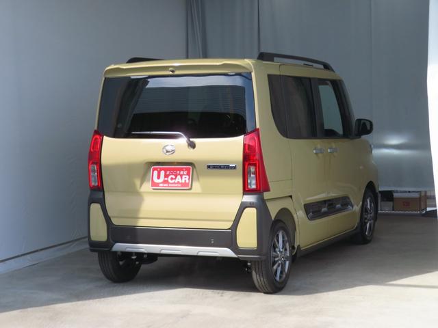 タントファンクロス　純正９型ディスプレイオーディオ　１年間無料保証電動パーキングブレーキ　コーナーセンサー　バックカメラ　運転席・助手席シートヒーター　両側パワースライドドア　ＨＤＭＩ接続　Ｂｌｕｅｔｏｏｔｈ　プッシュスタート　電動格納ドアミラー　展示車（三重県）の中古車