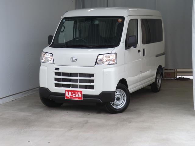 ハイゼットカーゴＤＸ　　　２ＷＤ　ＣＶＴ　キーレスエントリー　１年間無料保証コーナーセンサー　アイドリングストップ　マニュアルエアコン　レベリング　パワーウィンドウ　ＡＭ／ＦＭラジオ　衝突安全ボディ　１オーナー車　両側スライドドア　オートライト　記録簿　ＡＢＳ（三重県）の中古車