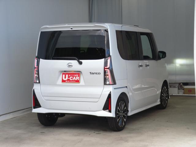 タントカスタムRS 純正9型ディスプレイオーディオ 1年間無料保証電動パーキングブレーキ コーナーセンサー i−stop USB入力 Bluetooth 地デジ 元試乗車 キーフリー バックカメラ 運転席・助手席シートヒーター 両側パワースライドドア HDMI接続(三重県)の中古車