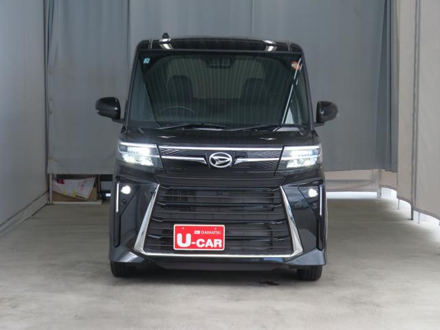 タントカスタムX 運転席・助手席シートヒーター 1年間無料保証電動パーキングブレーキ コーナーセンサー 1オーナー アイドリングS 展示車 電動格納式ミラー バックカメラ 衝突安全ボディ LEDヘッドライト 両側パワースライドドア キーフリー オートエアコン(三重県)の中古車