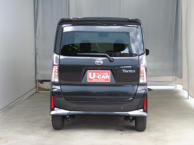 タントカスタムX 運転席・助手席シートヒーター 1年間無料保証電動パーキングブレーキ コーナーセンサー 1オーナー アイドリングS 展示車 電動格納式ミラー バックカメラ 衝突安全ボディ LEDヘッドライト 両側パワースライドドア キーフリー オートエアコン(三重県)の中古車