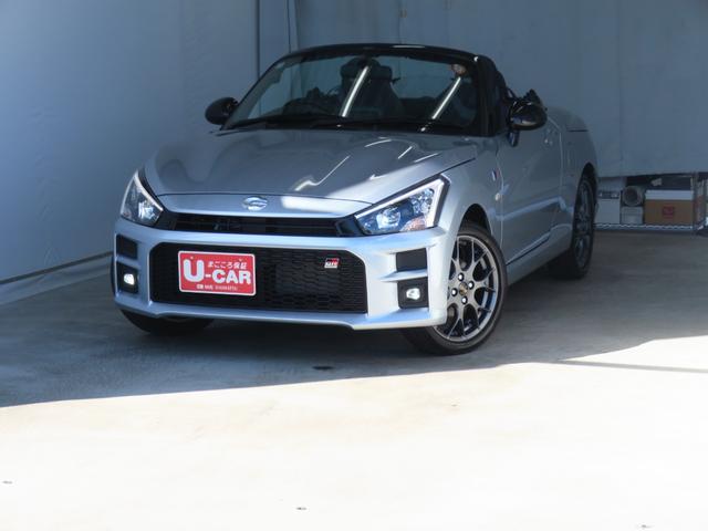 コペンＧＲ　スポーツ　５ＭＴ　届出済未使用車　１年間無料保証運転席・助手席シートヒーター　キーフリー　ＬＥＤヘッドライト　記録簿　ＡＢＳ　ワンオーナー　純正レカロシート　ＭＯＭＯハンドル　ＢＢＳホイール　オートエアコン　コーナーセンサー　パワーウィンドウ（三重県）の中古車