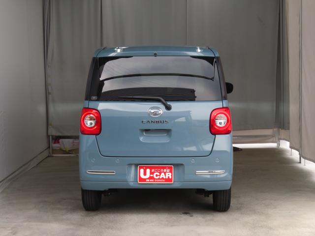 ムーヴキャンバスセオリーＧターボ　　　両側パワースライドドア　１年間無料保証電動パーキングブレーキ　コーナーセンサー　純正７型ナビ　Ｂｌｕｅｔｏｏｔｈ対応　Ｒカメラ　ＵＳＢポート　フルセグ　前後ドラレコ　ＥＴＣ　ＤＶＤ再生　キーフリー　運転席・助手席シートヒーター（三重県）の中古車