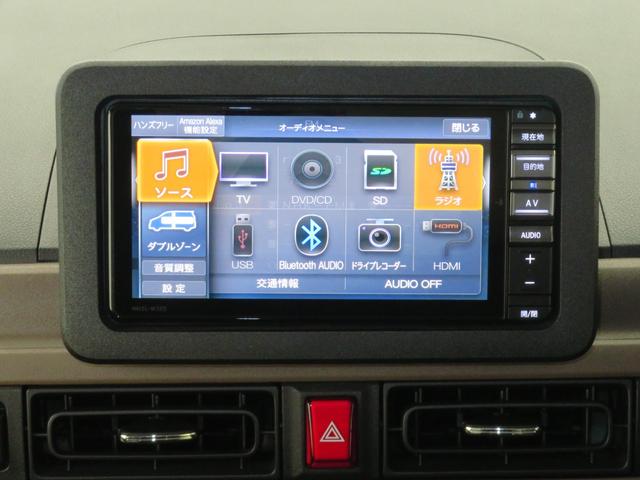 ムーヴキャンバスセオリーＧターボ　　　両側パワースライドドア　１年間無料保証電動パーキングブレーキ　コーナーセンサー　純正７型ナビ　Ｂｌｕｅｔｏｏｔｈ対応　Ｒカメラ　ＵＳＢポート　フルセグ　前後ドラレコ　ＥＴＣ　ＤＶＤ再生　キーフリー　運転席・助手席シートヒーター（三重県）の中古車