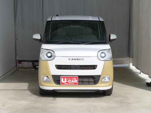 ムーヴキャンバスストライプスＧ　運転席・助手席シートヒーター　１年間無料保証電動パーキングブレーキ　コーナーセンサー　Ｗパワースライドドア　地デジ　純正９型ディスプレイオーディオ　前後ドラレコ　パノラマカメラ　ＥＴＣ　キーフリー　Ｂｌｕｅｔｏｏｔｈ対応　ワイヤレス充電（三重県）の中古車