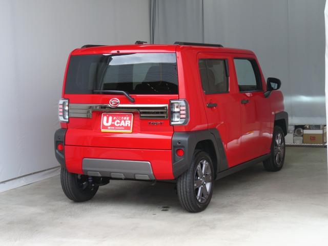 タフトG ダーククロムベンチャー オートエアコン 1年間無料保証電動パーキングブレーキ コーナーセンサー 電動格納ドアミラー 1オ−ナ− Bカメラ アダプティブクルーズコントロール 記録簿 アルミホイール ABS キーフリー 運転席・助手席シートヒーター(三重県)の中古車