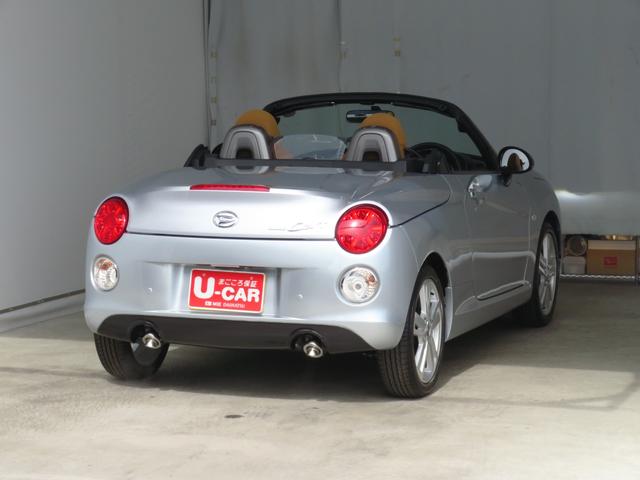 コペンセロ　　　　　届出済未使用車　オートエアコン　１年間無料保証運転席・助手席シートヒーター　キーフリー　ワンオーナーカー　元試乗車　プッシュスタート　定期点検記録簿　ＡＢＳ　ＬＥＤヘッドライト　コーナーセンサー　アイドリングストップ　パワーウィンドウ（三重県）の中古車