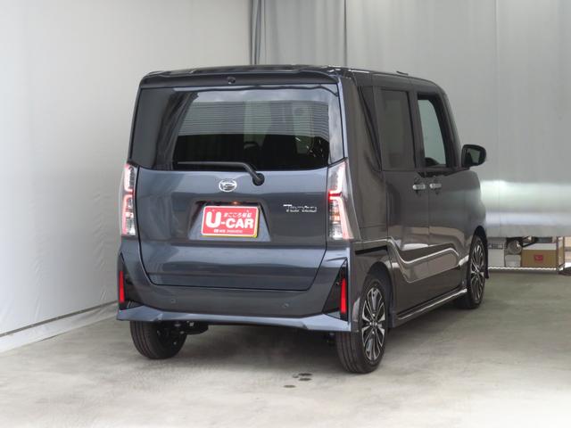 タントカスタムRS 運転席・助手席シートヒーター 1年間無料保証電動パーキングブレーキ コーナーセンサー 衝突回避支援 Aストップ 元試乗車 衝突安全ボディ ターボ プッシュスタート ABS パノラマカメラ キーフリー 両側パワースライドドア オートエアコン(三重県)の中古車