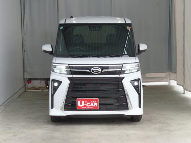 タントカスタムＸ　　　運転席・助手席シートヒーター　１年間無料保証元ディーラー代車　電動パーキングブレーキ　コーナーセンサー　両側パワースライドドア　ＩＳＴＯＰ　電動ミラー　ＬＥＤヘッドライト　バックカメラ　衝突安全ボディ　キーフリー　オートエアコン（三重県）の中古車