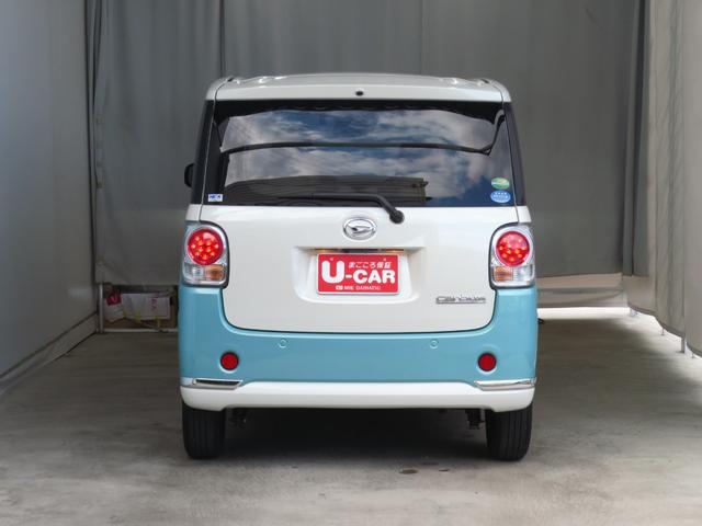 ムーヴキャンバスＧメイクアップリミテッド　ＳＡIII　　　　　１年間無料保証純正７型ナビ　パノラマカメラ　キーフリー　電動格納式ドアミラー　ＢＴ接続　ＤＶＤ再生可　プッシュスタート　ＵＳＢ入力　ＬＥＤヘッドライト　フルセグ　前後ドラレコ　両側パワースライドドア　オートエアコン（三重県）の中古車