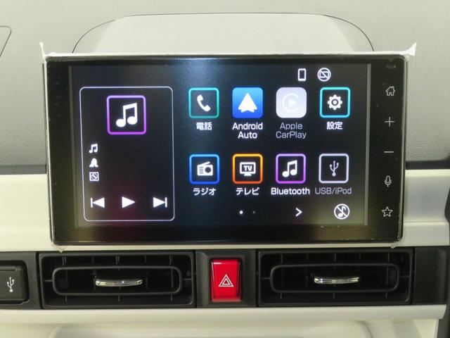 ムーヴキャンバスストライプスＧターボ　　　　　届出済未使用車　１年間無料保証電動パーキングブレーキ　コーナーセンサー　フルセグ　シートヒータ　デモカーＵＰ　キーフリー　　純正９型ディスプレイオーディオ　両側パワースライドドア　Ｂｌｕｅｔｏｏｔｈ対応　パノラマカメラ（三重県）の中古車