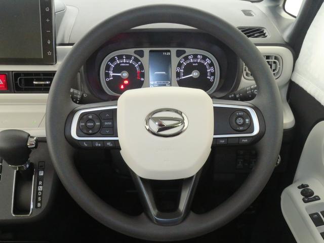 ムーヴキャンバスストライプスＧターボ　　　　　届出済未使用車　１年間無料保証電動パーキングブレーキ　コーナーセンサー　フルセグ　シートヒータ　デモカーＵＰ　キーフリー　　純正９型ディスプレイオーディオ　両側パワースライドドア　Ｂｌｕｅｔｏｏｔｈ対応　パノラマカメラ（三重県）の中古車