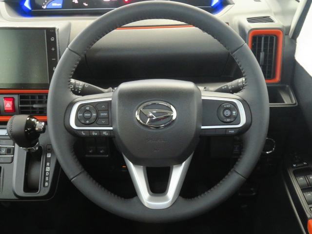 タントファンクロスターボリミテッド　届出済未使用車　１年間無料保証電動パーキングブレーキ　コーナーセンサー　誤発進抑制機能　純正９型ディスプレイオーディオ　パノラマカメラ　キーフリー　Ｂｌｕｅｔｏｏｔｈ対応　シートヒーター　ＥＴＣ　両側電動スライドドア　ＨＤＭＩ接続（三重県）の中古車