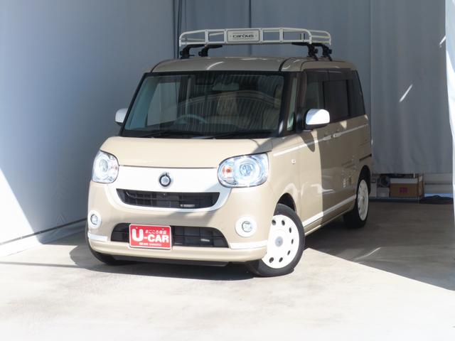 ムーヴキャンバスGホワイトアクセントリミテッド SAIII 1年間無料保証純正7型ナビ キーフリー パノラマカメラ LEDヘッドライト USB接続 プッシュスタート DVD再生 地デジ 前方用ドライブレコーダー ETC 両側パワースライドドア Bluetooth対応(三重県)の中古車