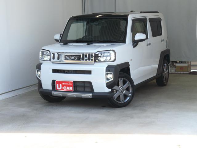 タフトＧターボ　　　　純正７型ナビ　パノラマカメラ　１年間無料保証電動パーキングブレーキ　コーナーセンサー　Ｂｌｕｅｔｏｏｔｈ　ＵＳＢポート　ＥＴＣ　電動格納式ミラー　１オーナー　ＴＶ　ＬＥＤヘッドライト　前後ドラレコ　キーフリー　運転席・助手席シートヒーター（三重県）の中古車