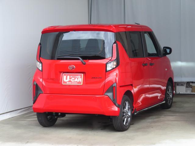 ムーヴＧ　助手席側パワースライドドア　バックカメラ　１年間無料保証電動パーキングブレーキ　コーナーセンサー　純正９型ディスプレイオーディオ　試乗車ＵＰ　ワンオーナー　ＬＥＤヘッドライト　電動格納ミラー　Ｂｌｕｅｔｏｏｔｈ接続　ＵＳＢ　ＨＤＭＩ接続　キーフリー（三重県）の中古車