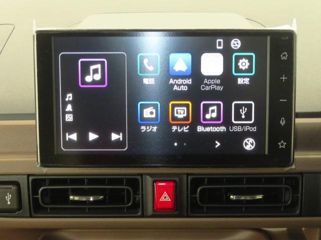 ムーヴキャンバスセオリーＧターボ　届出済未使用車　キーフリー　１年間無料保証電動パーキングブレーキ　コーナーセンサー　純正９型ディスプレイオーディオ　パノラマカメラ　Ｂｌｕｅｔｏｏｔｈ対応　両側パワースライドドア　シ−トヒ−タ−　フルセグ　ＬＥＤヘッドライト　電格ドアミラー（三重県）の中古車