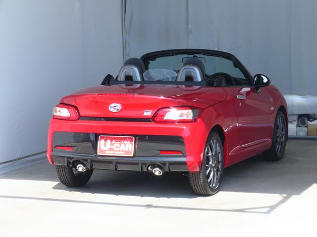 コペンＧＲ　スポーツ　　届出済未使用車　キーフリー　１年間無料保証コーナーセンサー　アイドリングストップ　運転席・助手席シートヒーター　ＬＥＤヘッドライト　記録簿　オートエアコン　パワーウィンドウ　ＧＲ専用ＭＯＭＯハンドル　ＧＲ専用レカロシート　ＢＢＳホイール（三重県）の中古車