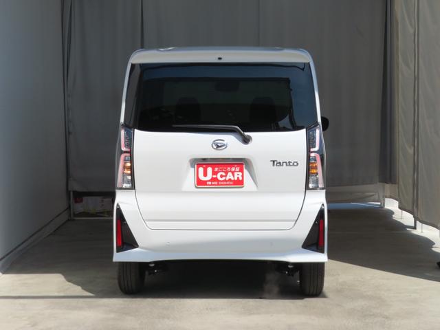 タントカスタムＸ　　届出済未使用車　パノラマカメラ　１年間無料保証両側パワースライドドア　コーナーセンサ　ワンオーナー　元試乗車　電動ミラー　地デジ　純正９型ディスプレイオーディオ　キーフリー　運転席・助手席シートヒーター　電動パーキングブレーキ　Ｂｌｕｅｔｏｏｔｈ（三重県）の中古車