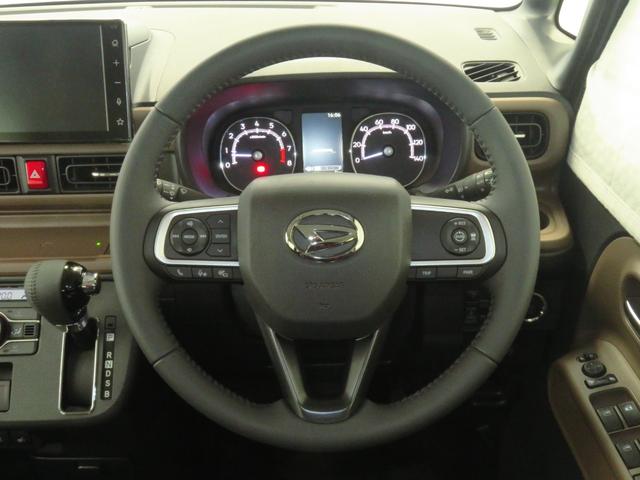 ムーヴキャンバスセオリーＧターボ　　　　　　　届出済未使用車　１年間無料保証電動パーキングブレーキ　コーナーセンサー　純正９型ディスプレイオーディオ　パノラマカメラ　両側パワースライドドア　Ｂｌｕｅｔｏｏｔｈ　シ−トヒ−タ−　地デジ　電格ドアミラー　ＨＤＭＩ接続　キーフリー（三重県）の中古車