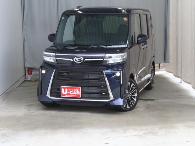 タントカスタムＲＳリミテッド　　　　届出済未使用車　１年間無料保証電動パーキングブレーキ　コーナーセンサー　純正９型ディスプレイオーディオ　パノラマカメラ　電動格納ミラー　前席シートヒーター　ＬＥＤヘッドライト　ＴＶ　ＥＴＣ　キーフリー　Ｂｌｕｅｔｏｏｔｈ対応（三重県）の中古車