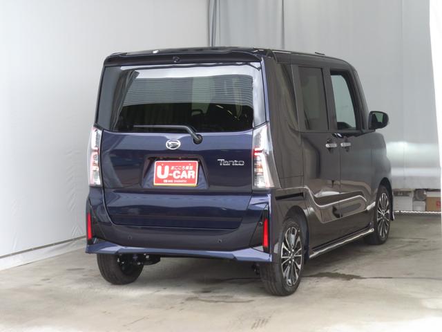タントカスタムＲＳリミテッド　　　　届出済未使用車　１年間無料保証電動パーキングブレーキ　コーナーセンサー　純正９型ディスプレイオーディオ　パノラマカメラ　電動格納ミラー　前席シートヒーター　ＬＥＤヘッドライト　ＴＶ　ＥＴＣ　キーフリー　Ｂｌｕｅｔｏｏｔｈ対応（三重県）の中古車