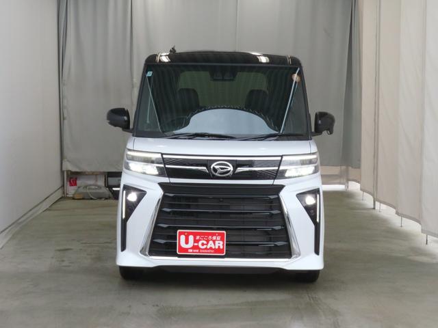 タントカスタムＸ　　　運転席・助手席シートヒーター　１年間無料保証コーナーセンサー　両側パワースライドドア　ワンオーナー　ＩＳＴＯＰ　元試乗車　ＬＥＤヘッドライト　電動パーキングブレーキ　パノラマカメラ　キーフリー　オートエアコン　電動格納ミラー　パワーウィンドウ（三重県）の中古車