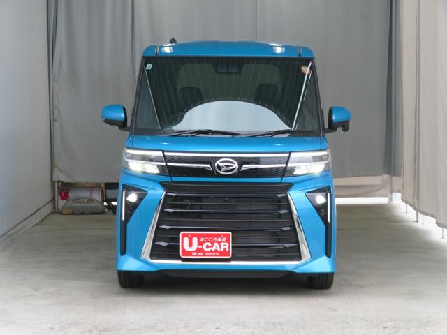 タントカスタムRS 届出済未使用車 オートエアコン 1年間無料保証電動パーキングブレーキ コーナーセンサー 衝突回避支援ブレーキ Bluetooth シートヒータ 地デジ 元試乗車 パノラマカメラ 両側パワースライドドア キーフリー 純正9型ディスプレイオーディオ(三重県)の中古車