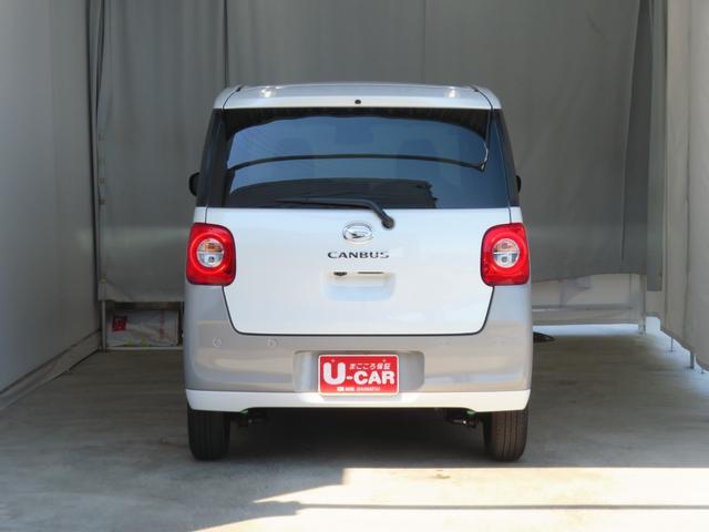 ムーヴキャンバスストライプスG 運転席・助手席シートヒーター 1年間無料保証電動パーキングブレーキ コーナーセンサー 電動格納ミラー 試乗車UP ワンオーナー キーフリー 衝突安全ボディ LEDライト 両側パワースライドドア パノラマカメラ オートエアコン パワーウィンドウ(三重県)の中古車