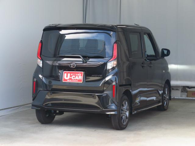 ムーヴＧ　助手席側パワースライドドア　バックカメラ　１年間無料保証電動パーキングブレーキ　コーナーセンサー　試乗車ＵＰ　ワンオーナー　ＴＶ　　電格ミラー　Ｂｌｕｅｔｏｏｔｈ　純正９型ディスプレイオーディオ　前後ドラレコ　キーフリー　ダンディスポーツスタイル（三重県）の中古車