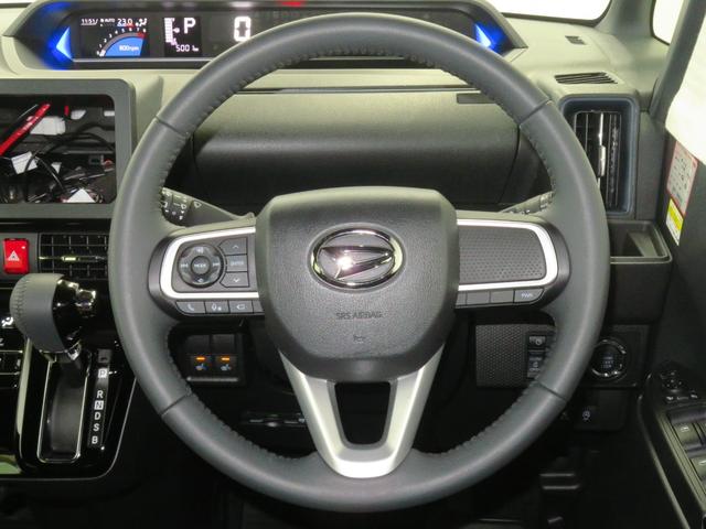 タントカスタムRS 両側パワースライドドア ETC 1年間無料保証電動パーキングブレーキ コーナーセンサー Aストップ パノラマカメラ キーフリー 運転席・助手席シートヒーター 元試乗車 衝突安全ボディ ターボ LEDヘッドライト オートエアコン パワーウィンドウ(三重県)の中古車