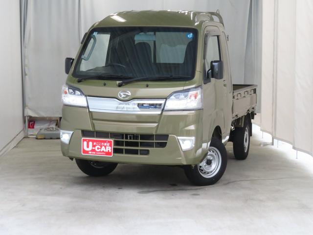 ハイゼットトラックジャンボ 2WD 4AT 荷台作業照明 1年間無料保証ゲートプロテクター マニュアルエアコン ゲートチェーン あゆみ板掛け レベリング キーレスエントリー 純正フロアマット LEDヘッドライト オートライト 衝突安全ボディ 整備点検記録簿(三重県)の中古車
