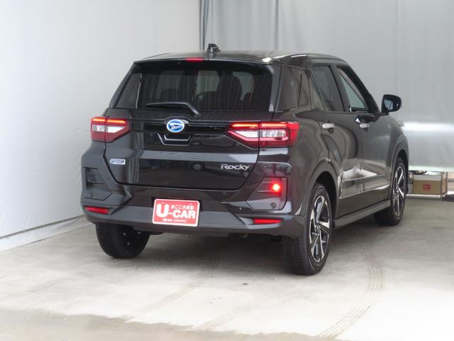 ロッキープレミアムG HEV バックカメラ 1年間無料保証電動パーキングブレーキ コーナーセンサー BT接続 Aストップ 電動格納式ドアミラー 地デジ 1オーナー 純正9型ディスプレイオーディオ 運転席・助手席シートヒーター キーフリー オートエアコン(三重県)の中古車