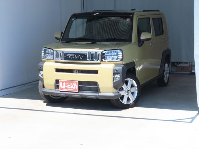 タフトＧ　純正９型ナビ　パノラマカメラ　キーフリー　１年間無料保証電動パーキングブレーキ　コーナーセンサー　電格ドアミラー　ＤＶＤ　ＥＴＣ車載器　前後ドラレコ　運転席・助手席シートヒーター　Ｂｌｕｅｔｏｏｔｈ対応　ＵＳＢ接続　地デジ　オートエアコン　パワーウィンドウ（三重県）の中古車