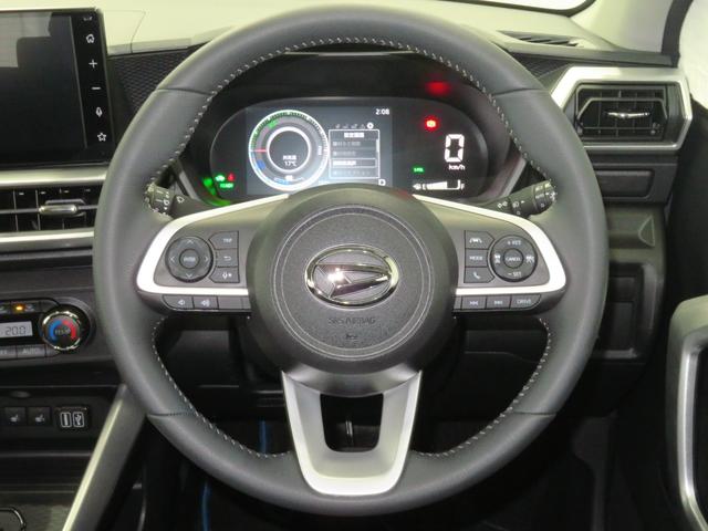 ロッキープレミアムG HEV バックカメラ 1年間無料保証電動パーキングブレーキ コーナーセンサー 地デジ LEDヘッドランプ 電動格納式ドアミラー 純正9型ディスプレイオーディオ 運転席・助手席シートヒーター Bluetooth オートエアコン キーフリー(三重県)の中古車