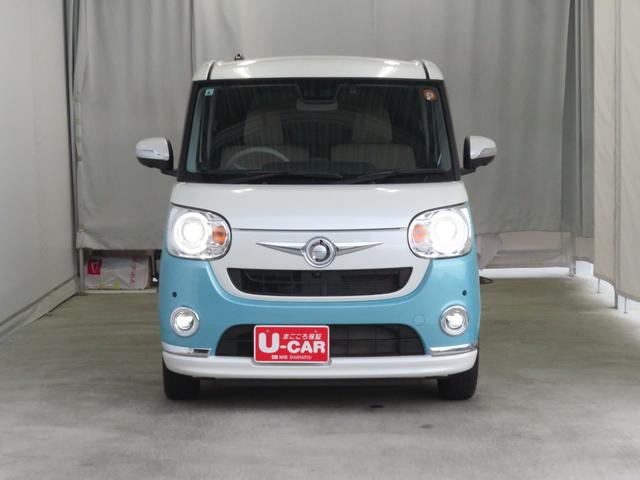 ムーヴキャンバスGメイクアップVS SAIII 純正8型ナビ 1年間無料保証両側パワースライドドア コーナーセンサー 電動格納ドアミラー Bluetooth USB接続 ワンオーナー 運転席シートヒーター TV ETC 前後ドラレコ パノラマカメラ キーフリー オートエアコン(三重県)の中古車